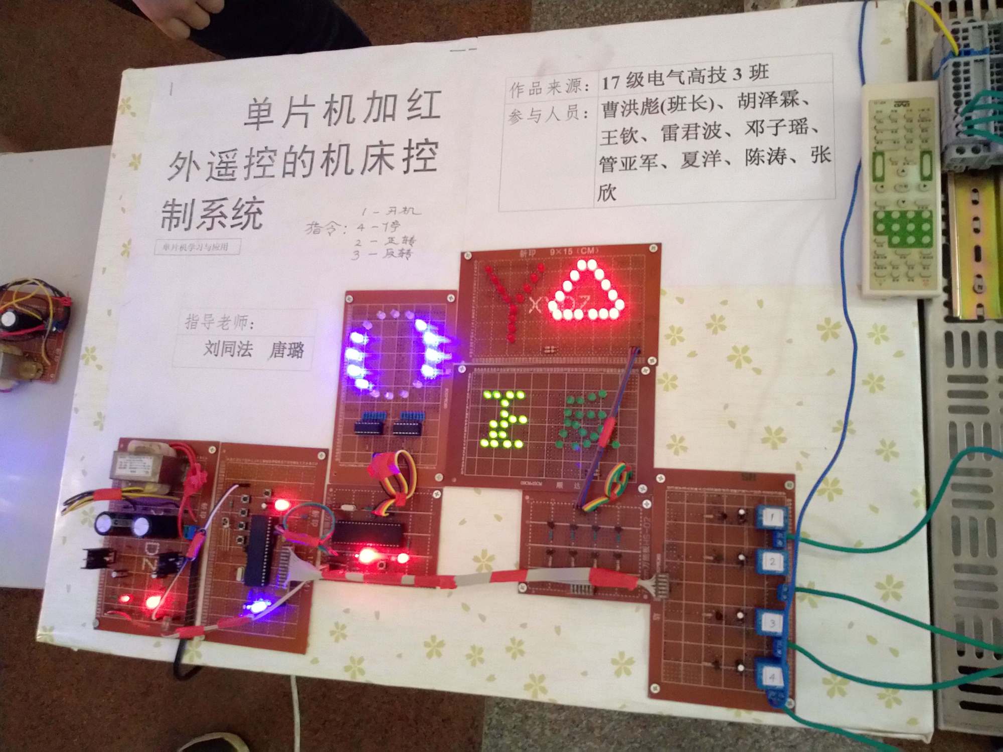 衡陽技師學院第三屆技能文化節電氣學院學生實訓作品展
