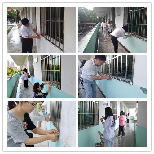 經貿系開展“我為群眾辦實事—解決學生雨傘放置問題”活動