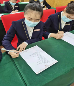 經濟貿易系開展工學交替工作