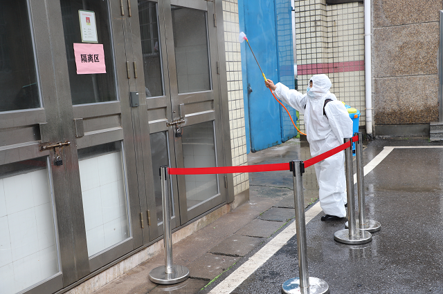 疫情防控不懈怠！衡陽(yáng)技師學(xué)院開(kāi)展常態(tài)化疫情防控應(yīng)急演練