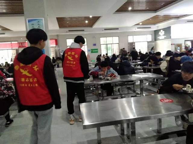 機械工程系開展“溫暖三月，志愿同行”志愿服務活動