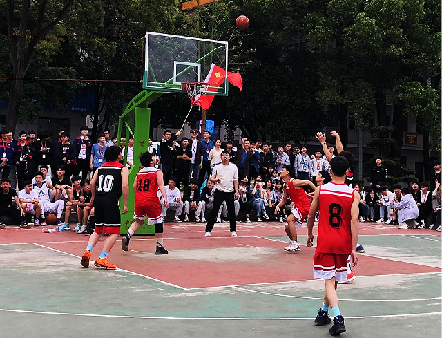 “籃”不住的風采！衡陽技師學院舉辦第十屆學生籃球賽喜迎建黨100周年
